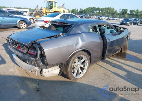 2022 Dodge Challenger Gt из США, поврежденный, VIN 2C3CDZJG5NH257924